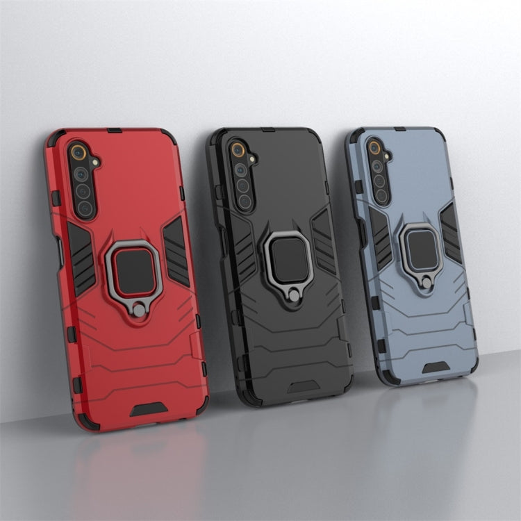 เคสกันกระแทก PC + TPU พร้อมตัวยึดแหวนแม่เหล็ก, For OPPO Realme 6, For Huawei Honor Play 4T, For OPPO A52, For OPPO A92s, For OPPO Ace2, For Huawei Honor X10 5G