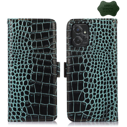 ซองใส่โทรศัพท์หนังวัวชั้นบนจระเข้, For Motorola Edge 50 Neo, For Motorola Moto G04 / G24, For Motorola Moto G34, For Motorola Moto G14 4G, For Motorola Moto G Power 2023