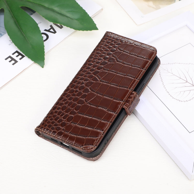 ซองใส่โทรศัพท์หนังวัวชั้นบนจระเข้, For Motorola Edge 50 Neo, For Motorola Moto G04 / G24, For Motorola Moto G34, For Motorola Moto G14 4G, For Motorola Moto G Power 2023