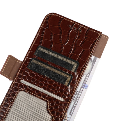 ซองใส่โทรศัพท์หนังวัวชั้นบนจระเข้, For Motorola Edge 50 Neo, For Motorola Moto G04 / G24, For Motorola Moto G34, For Motorola Moto G14 4G, For Motorola Moto G Power 2023