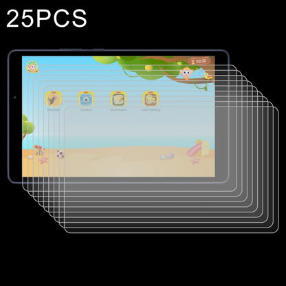 25 PCS 9H 0.3mm ฟิล์มกระจกนิรภัยป้องกันการระเบิด, For Amazon Kindle Fire HD 8 Plus 2020, For Huawei MatePad T8