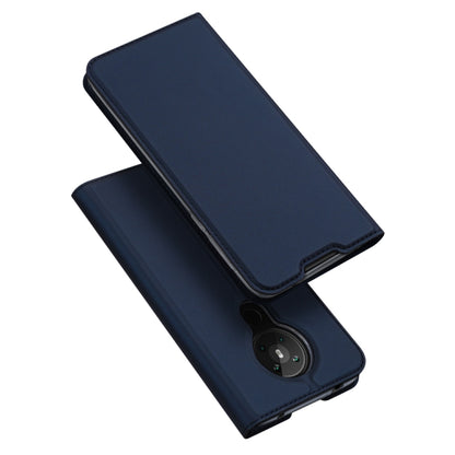DUX DUCIS Skin Pro Series ซองหนัง PU + TPU แบบพลิกแนวนอนพร้อมตัวยึดและช่องเสียบการ์ด, For Nokia 5.3