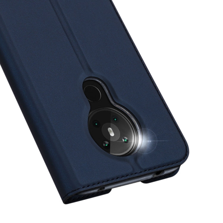 DUX DUCIS Skin Pro Series ซองหนัง PU + TPU แบบพลิกแนวนอนพร้อมตัวยึดและช่องเสียบการ์ด, For Nokia 5.3