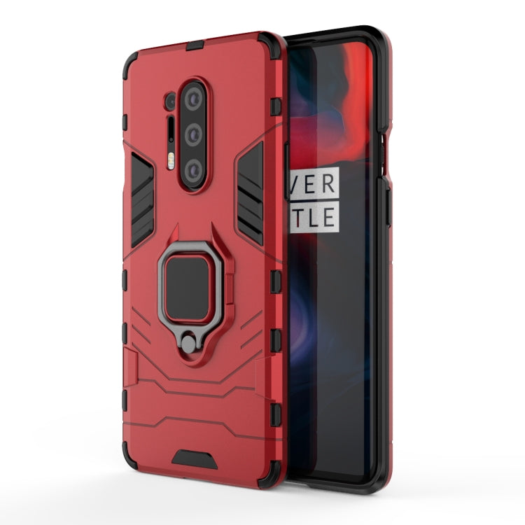 เคสกันกระแทก PC + TPU พร้อมตัวยึดแหวนที่มองไม่เห็น, For OnePlus 8 Pro