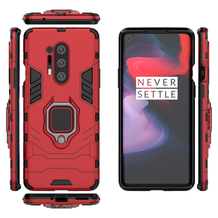 เคสกันกระแทก PC + TPU พร้อมตัวยึดแหวนที่มองไม่เห็น, For OnePlus 8 Pro