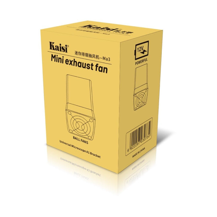 Kaisi Ma3 กล้องจุลทรรศน์ขนาดเล็ก USB พัดลมดูดควัน, Kaisi Ma3