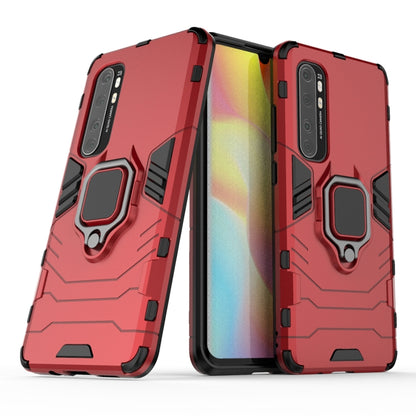 เคสกันกระแทก PC + TPU พร้อมตัวยึดแหวน, For Xiaomi Mi Note 10 Lite