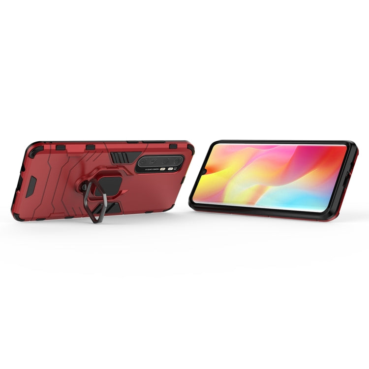 เคสกันกระแทก PC + TPU พร้อมตัวยึดแหวน, For Xiaomi Mi Note 10 Lite