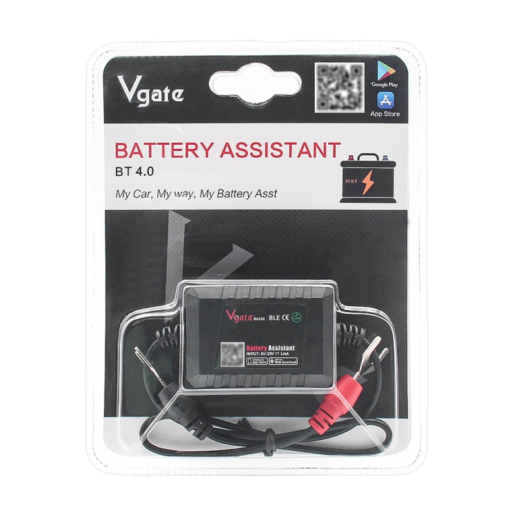 Vgate BA100 รถ 12V Bluetooth 4.0 เครื่องวิเคราะห์เครื่องช่วยวิเคราะห์แบตเตอรี่, Vgate BA100