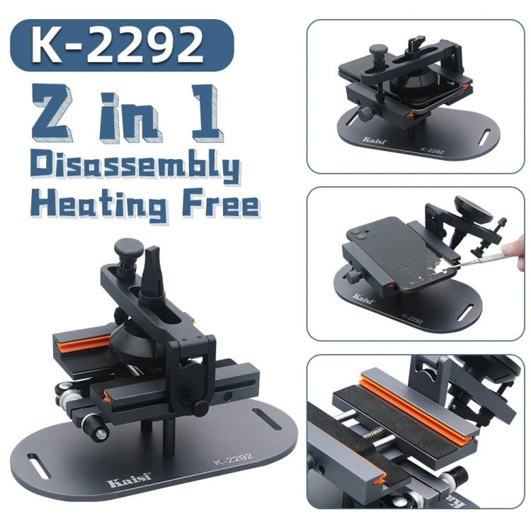 Kaisi K-2292 2 in1 360 Rotation มัลติฟังก์ชั่นฟิกซ์เจอร์, K-2292