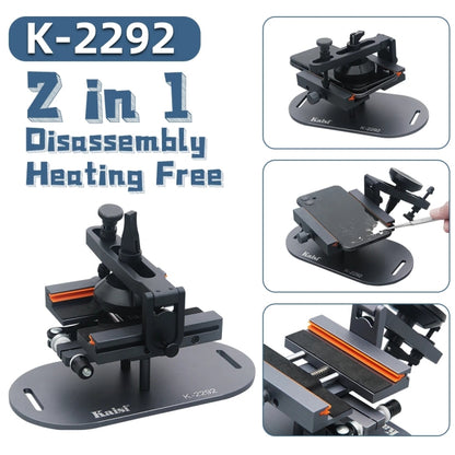 Kaisi K-2292 2 in1 360 Rotation มัลติฟังก์ชั่นฟิกซ์เจอร์, K-2292