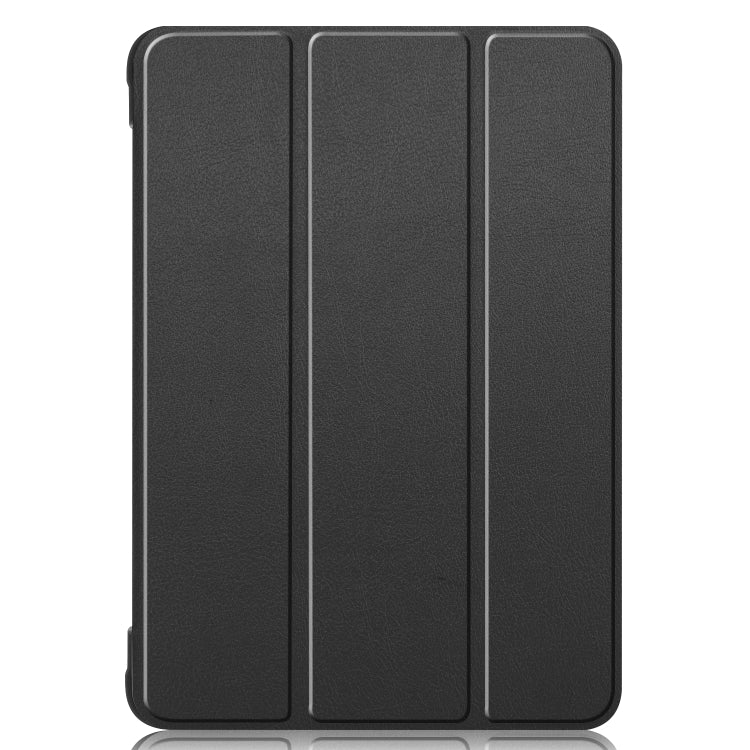 สำหรับ Kindle Fire HD 8 (2020) รูปแบบคัสเตอร์ซองหนังพลิกแนวนอนสีบริสุทธิ์พร้อมตัวยึดสามพับและฟังก์ชั่นปลุก / นอน, For Kindle Fire HD 8 (2020)