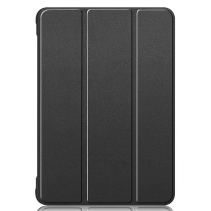สำหรับ Kindle Fire HD 8 (2020) รูปแบบคัสเตอร์ซองหนังพลิกแนวนอนสีบริสุทธิ์พร้อมตัวยึดสามพับและฟังก์ชั่นปลุก / นอน, For Kindle Fire HD 8 (2020)