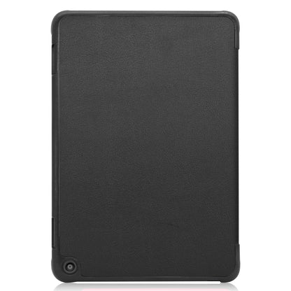 สำหรับ Kindle Fire HD 8 (2020) รูปแบบคัสเตอร์ซองหนังพลิกแนวนอนสีบริสุทธิ์พร้อมตัวยึดสามพับและฟังก์ชั่นปลุก / นอน, For Kindle Fire HD 8 (2020)