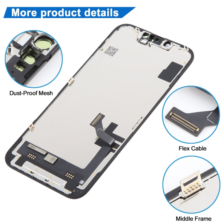 หน้าจอ LCD JK inell สำหรับชุดประกอบ Digitizer แบบเต็ม, For iPhone 14(JK inell), For iPhone 14 Plus(JK inell)