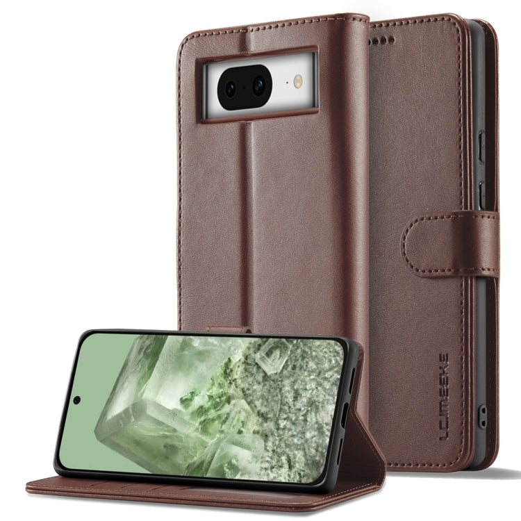 LC.IMEEKE ซองโทรศัพท์หนังพลิกแนวนอนเนื้อลูกวัว, For Google Pixel 10a, For Google Pixel 10 Pro XL, For Google Pixel 10 / 10 Pro, For Google Pixel 9a, For Google Pixel 9 Pro XL, For Google Pixel 9 / 9 Pro, For Google Pixel 8a, For Google Pixel 8         ...