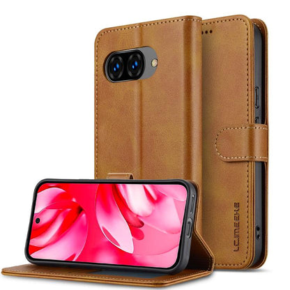 LC.IMEEKE ซองโทรศัพท์หนังพลิกแนวนอนเนื้อลูกวัว, For Google Pixel 10a, For Google Pixel 10 Pro XL, For Google Pixel 10 / 10 Pro, For Google Pixel 9a, For Google Pixel 9 Pro XL, For Google Pixel 9 / 9 Pro, For Google Pixel 8a, For Google Pixel 8         ...