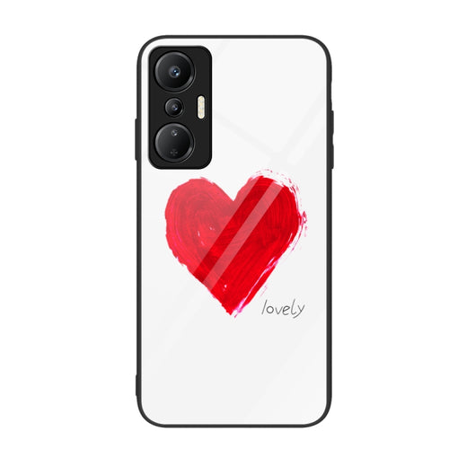 เคสโทรศัพท์กระจกเพ้นท์สีสันสดใส, For Infinix Hot 20S