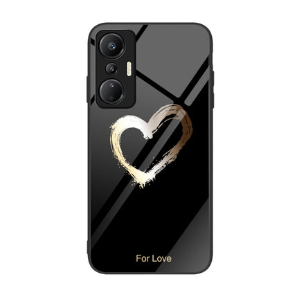 เคสโทรศัพท์กระจกเพ้นท์สีสันสดใส, For Infinix Hot 20S