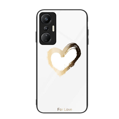 เคสโทรศัพท์กระจกเพ้นท์สีสันสดใส, For Infinix Hot 20S