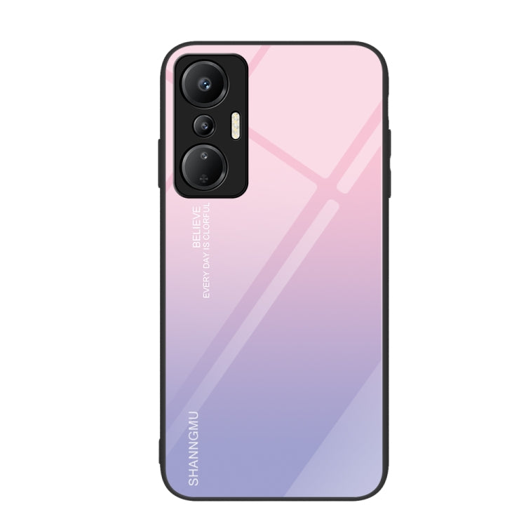 เคสโทรศัพท์กระจกเพ้นท์สีสันสดใส, For Infinix Hot 20S