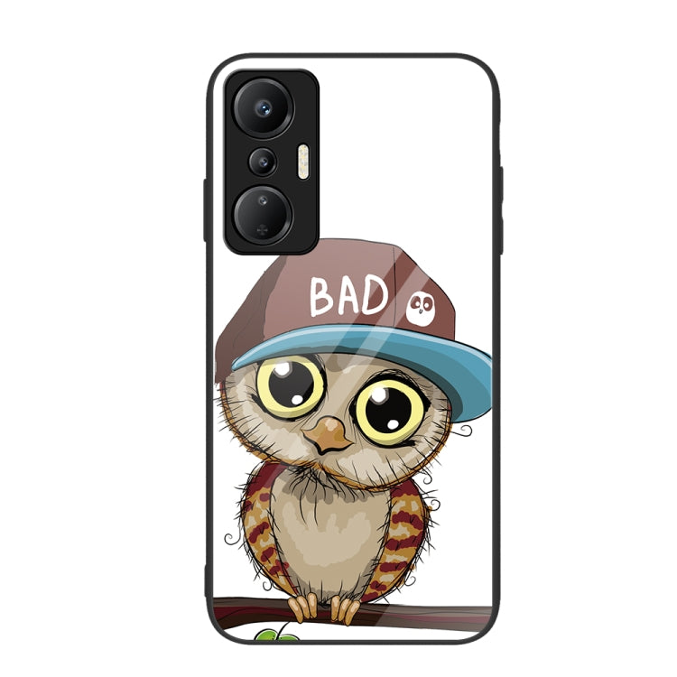 เคสโทรศัพท์กระจกเพ้นท์สีสันสดใส, For Infinix Hot 20S