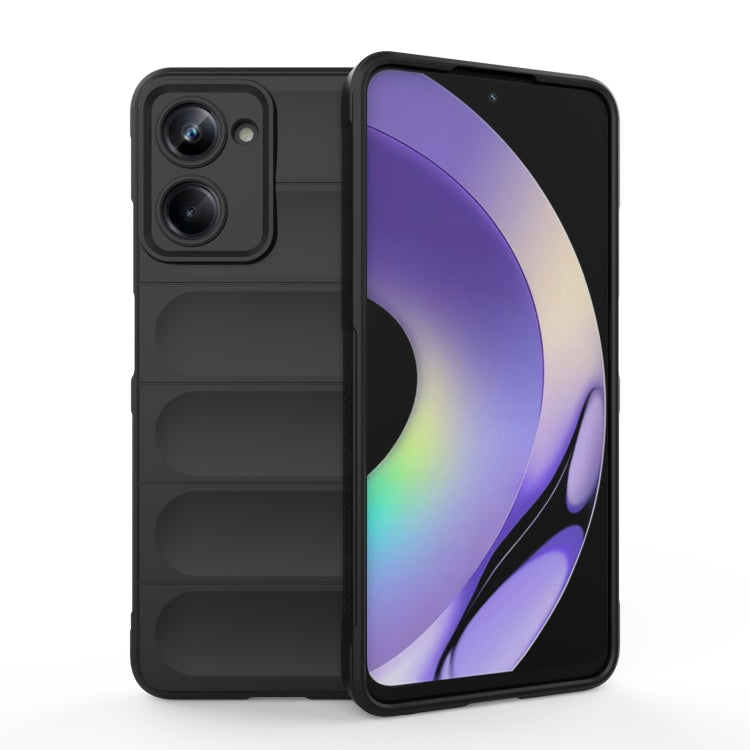เคสโทรศัพท์ Magic Shield TPU + Flannel, For Realme C65 4G Global, For Realme 10 Pro 5G, For Realme 10 Pro+ 5G, For Realme GT2 Pro