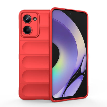 เคสโทรศัพท์ Magic Shield TPU + Flannel, For Realme C65 4G Global, For Realme 10 Pro 5G, For Realme 10 Pro+ 5G, For Realme GT2 Pro
