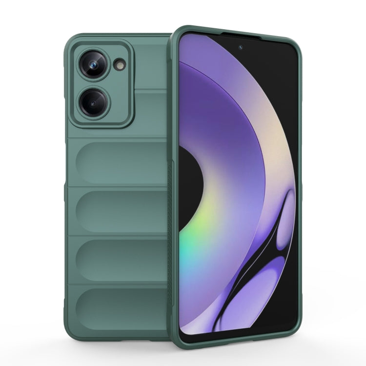 เคสโทรศัพท์ Magic Shield TPU + Flannel, For Realme C65 4G Global, For Realme 10 Pro 5G, For Realme 10 Pro+ 5G, For Realme GT2 Pro