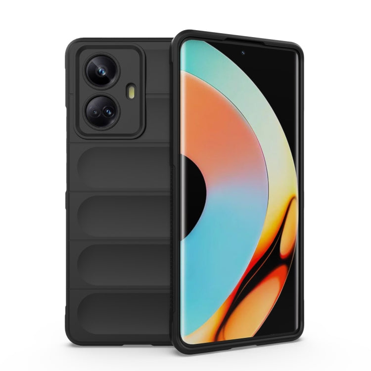 เคสโทรศัพท์ Magic Shield TPU + Flannel, For Realme C65 4G Global, For Realme 10 Pro 5G, For Realme 10 Pro+ 5G, For Realme GT2 Pro