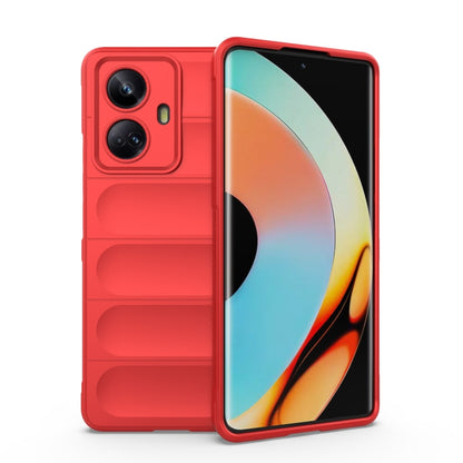 เคสโทรศัพท์ Magic Shield TPU + Flannel, For Realme C65 4G Global, For Realme 10 Pro 5G, For Realme 10 Pro+ 5G, For Realme GT2 Pro