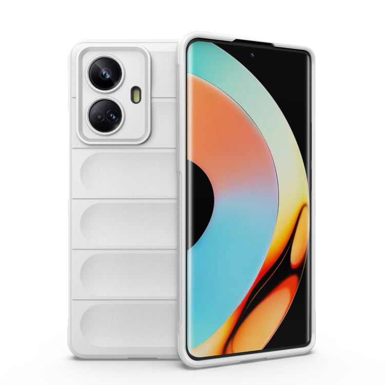 เคสโทรศัพท์ Magic Shield TPU + Flannel, For Realme C65 4G Global, For Realme 10 Pro 5G, For Realme 10 Pro+ 5G, For Realme GT2 Pro