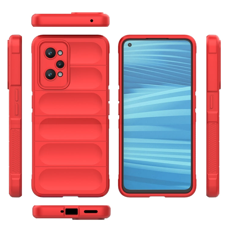 เคสโทรศัพท์ Magic Shield TPU + Flannel, For Realme GT2