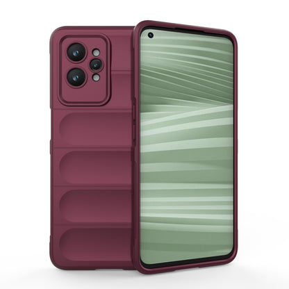 เคสโทรศัพท์ Magic Shield TPU + Flannel, For Realme C65 4G Global, For Realme 10 Pro 5G, For Realme 10 Pro+ 5G, For Realme GT2 Pro