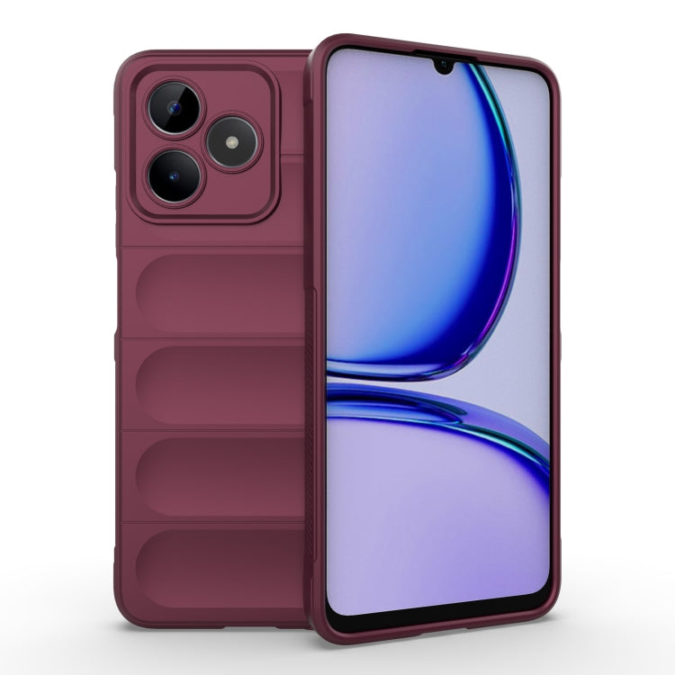 เคสโทรศัพท์ Magic Shield TPU + Flannel, For Realme 11 5G, For Realme 11 5G Global, For Realme C53 4G, For Realme 11 Pro 5G/11 Pro+ 5G