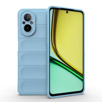 เคสโทรศัพท์ Magic Shield TPU + Flannel, For Realme 12+ 5G Global, For Realme 12 Pro 5G / 12 Pro+, For Realme C67 4G Global, For Realme 11 4G Global