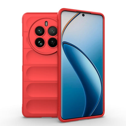 เคสโทรศัพท์ Magic Shield TPU + Flannel, For Realme 12+ 5G Global, For Realme 12 Pro 5G / 12 Pro+, For Realme C67 4G Global, For Realme 11 4G Global