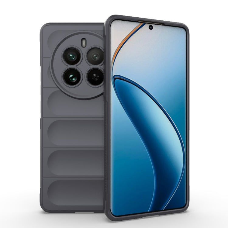 เคสโทรศัพท์ Magic Shield TPU + Flannel, For Realme 12+ 5G Global, For Realme 12 Pro 5G / 12 Pro+, For Realme C67 4G Global, For Realme 11 4G Global