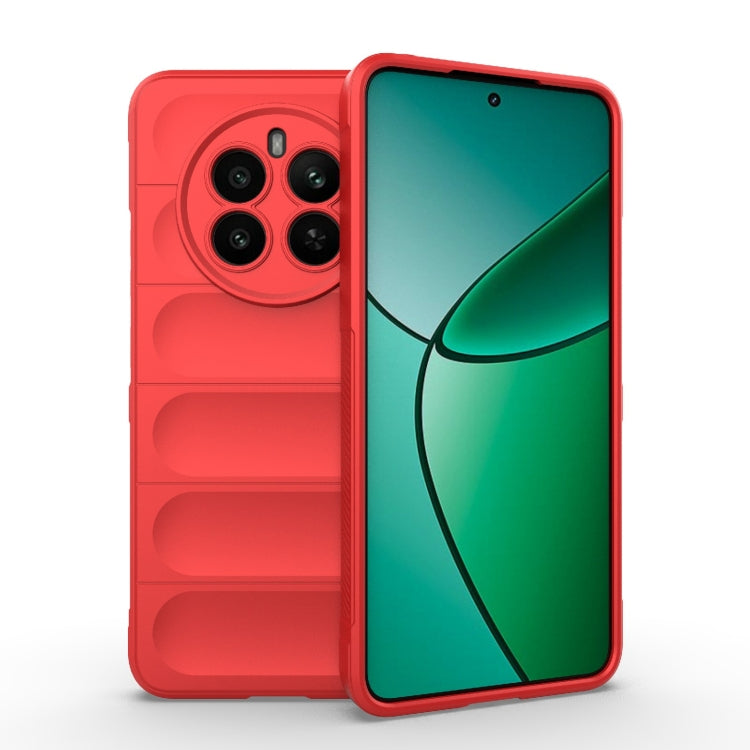 เคสโทรศัพท์ Magic Shield TPU + Flannel, For Realme 12+ 5G Global, For Realme 12 Pro 5G / 12 Pro+, For Realme C67 4G Global, For Realme 11 4G Global