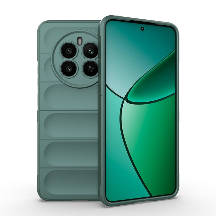 เคสโทรศัพท์ Magic Shield TPU + Flannel, For Realme 12+ 5G Global, For Realme 12 Pro 5G / 12 Pro+, For Realme C67 4G Global, For Realme 11 4G Global