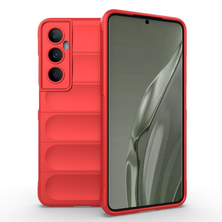เคสโทรศัพท์ Magic Shield TPU + Flannel, For Realme C65 4G Global, For Realme 10 Pro 5G, For Realme 10 Pro+ 5G, For Realme GT2 Pro