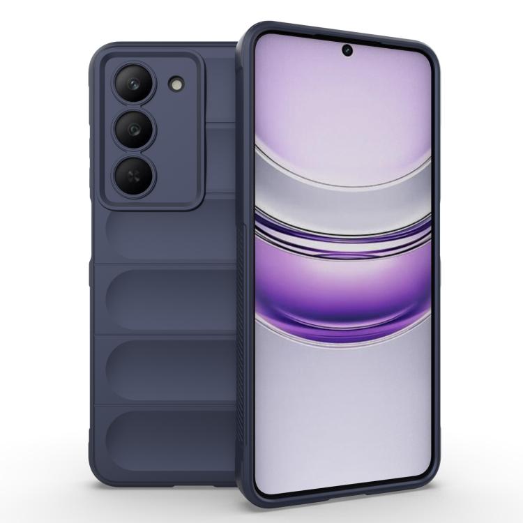 เคสโทรศัพท์ Magic Shield TPU + Flannel, For Realme P3 Pro 5G Global, For Realme 14 Pro+ 5G, For Realme 14 Pro 5G Global, For Realme V60 Pro / 14x 5G Global