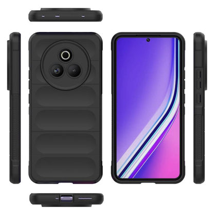 เคสโทรศัพท์ Magic Shield TPU + Flannel, For Realme P3 Pro 5G Global, For Realme 14 Pro+ 5G, For Realme 14 Pro 5G Global, For Realme V60 Pro / 14x 5G Global