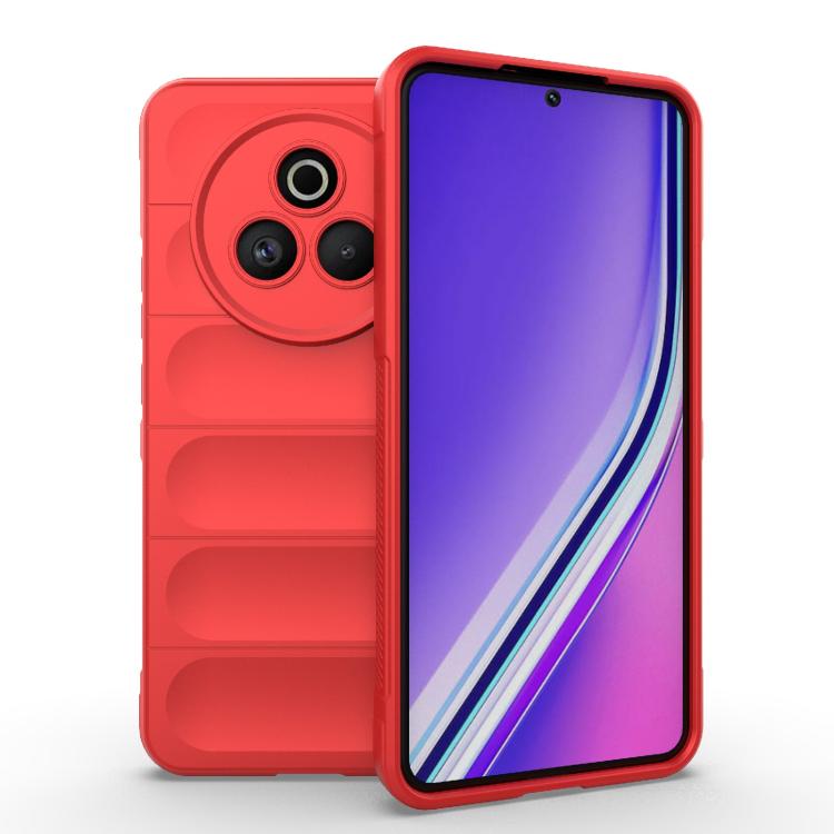 เคสโทรศัพท์ Magic Shield TPU + Flannel, For Realme P3 Pro 5G Global, For Realme 14 Pro+ 5G, For Realme 14 Pro 5G Global, For Realme V60 Pro / 14x 5G Global