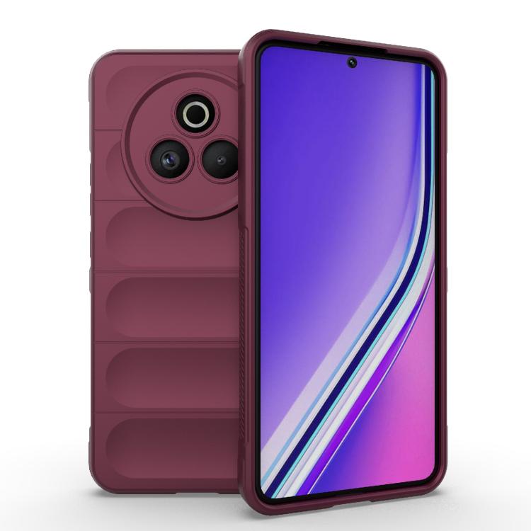 เคสโทรศัพท์ Magic Shield TPU + Flannel, For Realme P3 Pro 5G Global, For Realme 14 Pro+ 5G, For Realme 14 Pro 5G Global, For Realme V60 Pro / 14x 5G Global