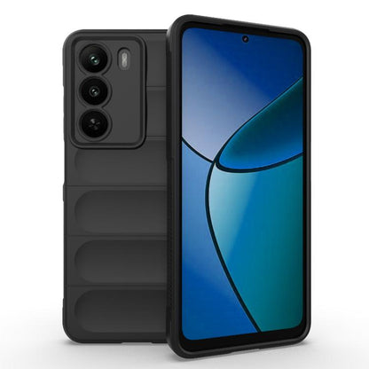 เคสโทรศัพท์ Magic Shield TPU + Flannel, For Realme P4 5G India, For Realme 15 Pro 5G Global, For Realme 15 5G Global, For Realme C73 5G Global / Narzo 80 Lite