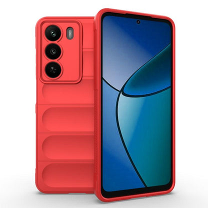 เคสโทรศัพท์ Magic Shield TPU + Flannel, For Realme P4 5G India, For Realme 15 Pro 5G Global, For Realme 15 5G Global, For Realme C73 5G Global / Narzo 80 Lite