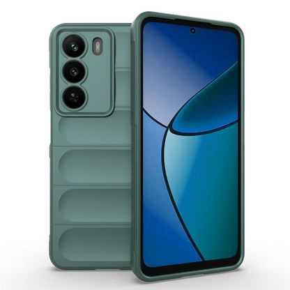 เคสโทรศัพท์ Magic Shield TPU + Flannel, For Realme P4 5G India, For Realme 15 Pro 5G Global, For Realme 15 5G Global, For Realme C73 5G Global / Narzo 80 Lite