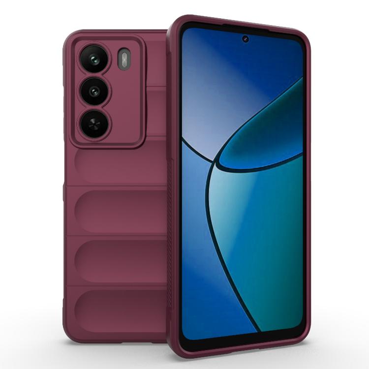 เคสโทรศัพท์ Magic Shield TPU + Flannel, For Realme P4 5G India, For Realme 15 Pro 5G Global, For Realme 15 5G Global, For Realme C73 5G Global / Narzo 80 Lite