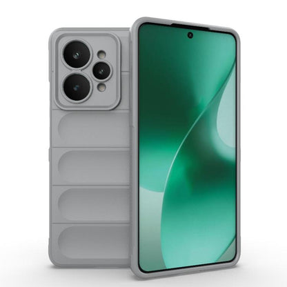 เคสโทรศัพท์ Magic Shield TPU + Flannel, For Realme P4 5G India, For Realme 15 Pro 5G Global, For Realme 15 5G Global, For Realme C73 5G Global / Narzo 80 Lite